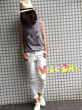 matyuさん（レディース・163cm）の夏コーディネート