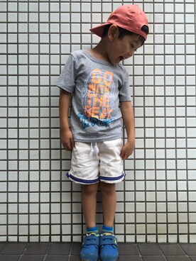 matyuさん(キッズ・100cm)の夏コーディネート