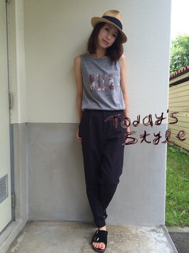 matyuさん（レディース・163cm）の夏コーディネート