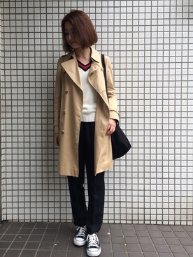 matyuさん（レディース・163cm）の春コーディネート