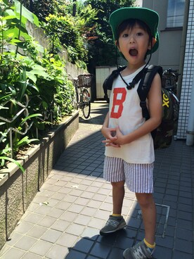 matyuさん(キッズ・110cm)の夏コーディネート