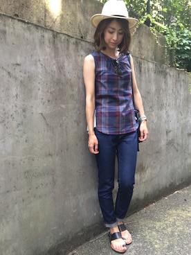 matyuさん（レディース・163cm）の夏コーディネート