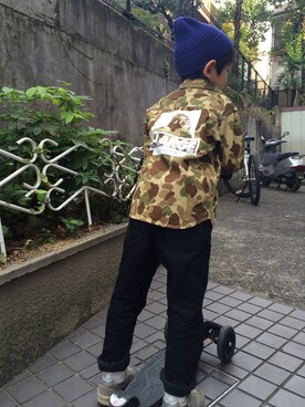 matyuさん（キッズ・110cm）の秋コーディネート