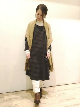 studio CLIP mozo店さん（レディース・153cm）の冬コーディネート
