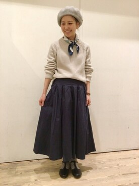 studio CLIP mozo店さん（レディース・153cm）の冬コーディネート