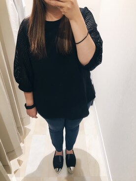 「BCBG（ビーシービージー）のアイテム」を使った、miaoさん（レディース・158cm）の秋コーディネート