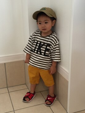 ゆーママさん（キッズ・90cm）の春コーディネート