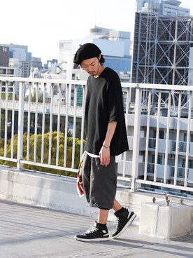 「SASQUATCHfabrix.（サスクワァッチファブリックス）のアイテム」を使った、takuyaishiharaさん（メンズ・178cm）の春コーディネート