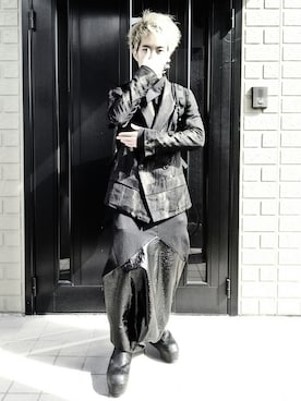 「ダブルジャケット」｜Royさん（メンズ・162cm）の春コーディネート