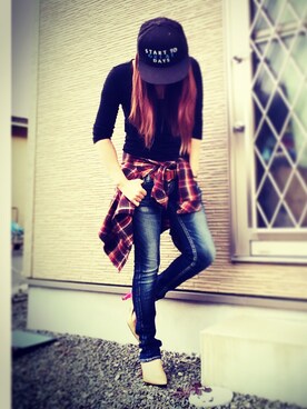 sakuさん（レディース・160cm）の秋コーディネート