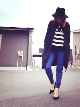 sakuさん（レディース・160cm）の冬コーディネート