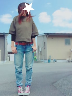 sakuさん（レディース・160cm）の春コーディネート