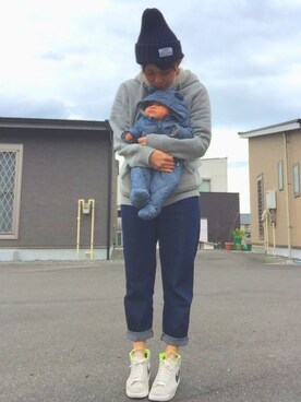 sakuさん（レディース・160cm）の冬コーディネート