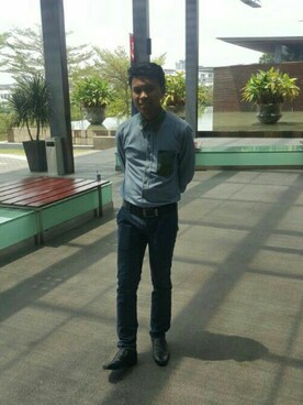 「menswear」｜「アイテム（その他シューズ）」を使った、haikalさん（メンズ・170cm）の春コーディネート