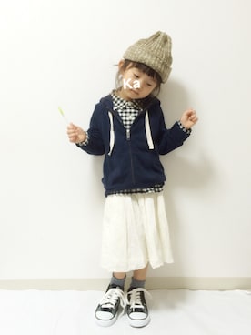 kannn さん（キッズ・100cm）の秋コーディネート