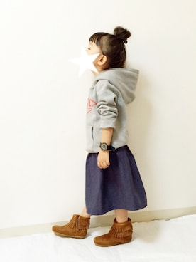 kannn さん（キッズ・100cm）の秋コーディネート