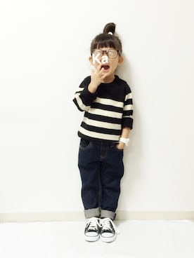 kannn さん（キッズ・100cm）の秋コーディネート