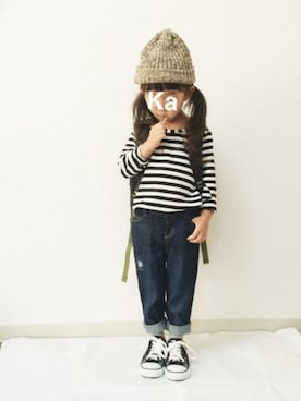 kannn さん（キッズ・100cm）の秋コーディネート