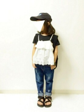 kannn さん（キッズ・100cm）の夏コーディネート