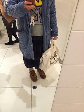 「GLOBAL WORK（グローバルワーク）のアイテム（カバーオール）」を使った、chiharu29さん（レディース・157cm）の春コーディネート