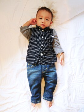 Silasさん（キッズ・80cm）の秋コーディネート