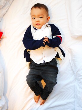 Silasさん（キッズ・80cm）の秋コーディネート