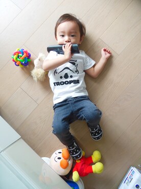 Silasさん（キッズ・80cm）の春コーディネート