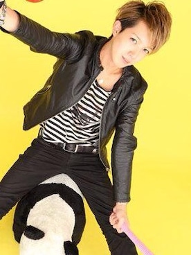 「L.H.P（エルエイチピー）のアイテム（チノパンツ）」を使った、Ryosuke Yamakiさん（メンズ・175cm）の秋コーディネート