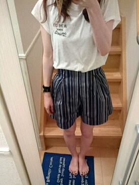 まちこさん（レディース・161cm）の夏コーディネート