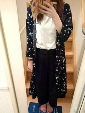 まちこさん（レディース・161cm）の秋コーディネート