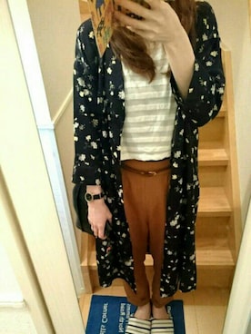 まちこさん（レディース・161cm）の秋コーディネート