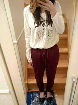 まちこさん（レディース・161cm）の秋コーディネート