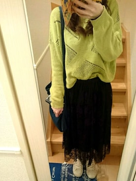 まちこさん（レディース・161cm）の秋コーディネート