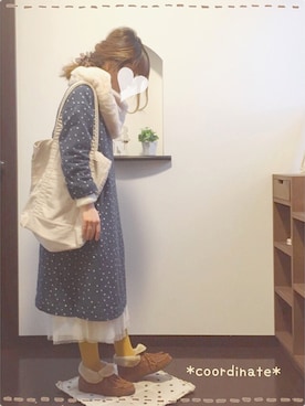 sHimA*kOさん（レディース・153cm）の冬コーディネート