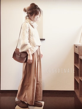 「バルーンスリーブ」｜sHimA*kOさん（レディース・153cm）の秋コーディネート