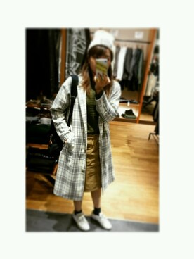 重松美咲さん(レディース・160cm)の秋コーディネート