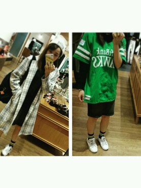 重松美咲さん（レディース・160cm）の秋コーディネート