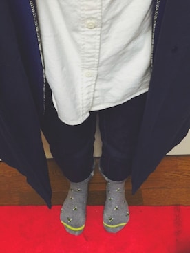 「Scye（サイ）のアイテム（パンツ）」を使った、はなさん（レディース・162cm）の春コーディネート