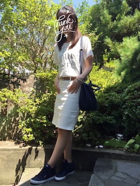 ＊junpii❤︎。さん（レディース・160cm）の夏コーディネート