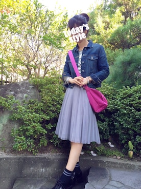 ＊junpii❤︎。さん（レディース・160cm）の秋コーディネート