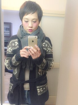 SAKAGUCHI YUIさん(レディース・160cm)の冬コーディネート