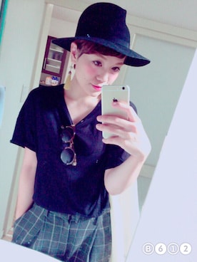 SAKAGUCHI YUIさん（レディース・160cm）の夏コーディネート