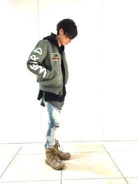 Takuto Itouさん(メンズ・170cm)の秋コーディネート