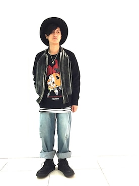 Takuto Itouさん(メンズ・170cm)の秋コーディネート