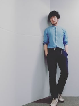 「リラックス感」｜さとしさんさん（メンズ・173cm）の夏コーディネート
