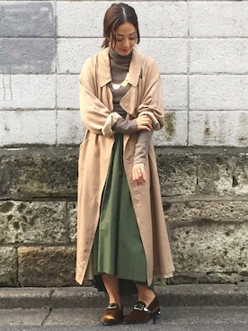 Ray BEAMS Directorさん（レディース・165cm）の秋コーディネート