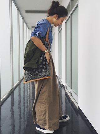 RTH バンダナトート　グレー Pilgrim Surf Supply（ピルグリムサーフサプライ）の「RTH