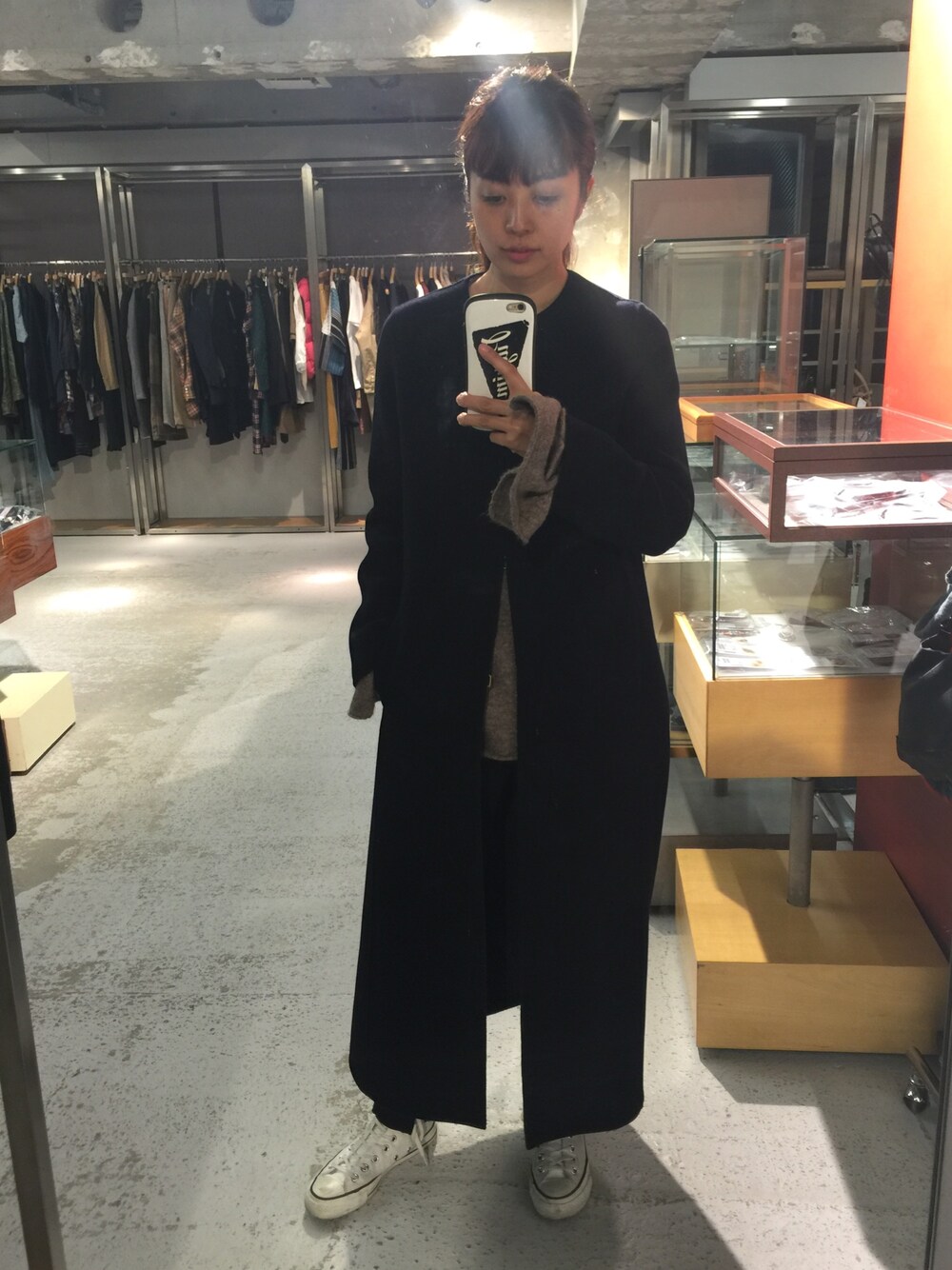 RBS（アールビーエス）の「RBS / リバー ノーカラー ロングコート  