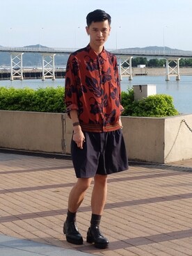 Will Yuさん（メンズ・178cm）の夏コーディネート