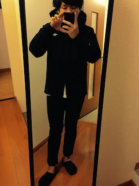「THE NORTH FACE（ザノースフェイス）のザ・ノース・フェイス　メンズゴアテックスマウンテンレインパーカー　/　オールマウンテンジャケット（マウンテンパーカー）」を使った、Junya.wさん（メンズ・165cm）の秋コーディネート